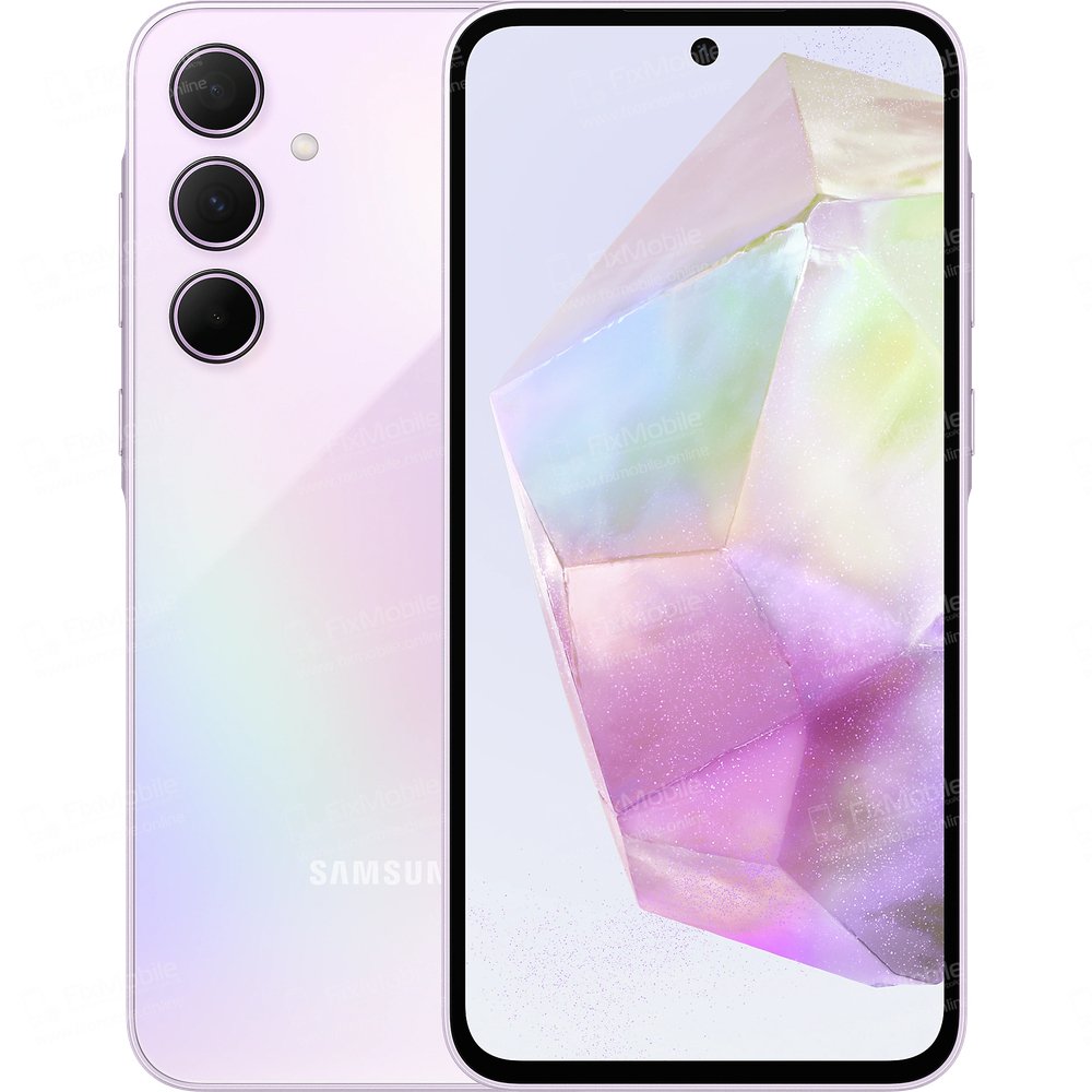 Задняя крышка для Samsung Gakaxy A35 5G (A356E) (синяя) - Премиум — 3
