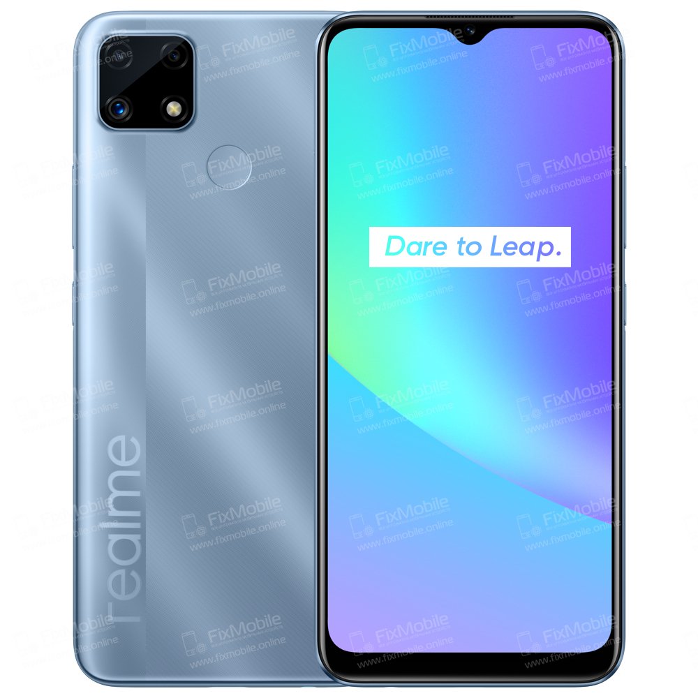 Дисплей с тачскрином для Xiaomi Realme C25 (черный) (AA) — 3
