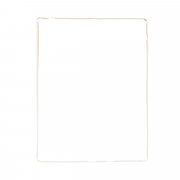 Рамка тачскрина для Apple iPad 3 (белая)