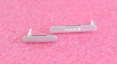 Набор заглушек (SIM+MicroSD) для Sony Xperia M4 (E2303) (белый)