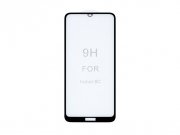 Защитное стекло для Huawei Honor 8C (полное покрытие)(черное) Премиум