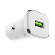 Превью Автомобильное зарядное устройство Borofone BZ12A Lasting USB (белое) &mdash; 6