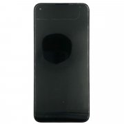 Дисплейный модуль с тачскрином для Samsung Galaxy A11 (A115F) (черный) (AA)