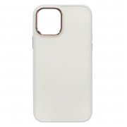 Чехол-накладка - SC311 для Apple iPhone 13 (белая)
