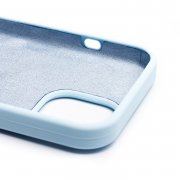 Чехол-накладка ORG Soft Touch для Apple iPhone 15 (тускло-синяя) — 3