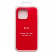 Чехол-накладка ORG Soft Touch для Apple iPhone 15 Pro Max (красная)