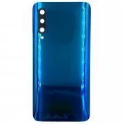 Задняя крышка для Xiaomi Mi 9 (синяя) со стеклом камеры — 1