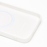 Чехол-накладка - SM021 SafeMag для Apple iPhone 15 Pro Max (белая) — 2