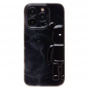 Чехол-накладка - SC332 для Apple iPhone 15 Pro Max (черная)