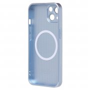 Чехол-накладка - SM021 SafeMag для Apple iPhone 13 (светло-синяя) — 2