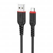 Кабель HOCO X59 Victory USB - microUSB (черный) — 1