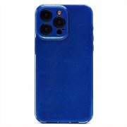 Чехол-накладка - SC328 для Apple iPhone 15 Pro Max (темно-синяя)
