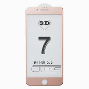 Защитное стекло Activ для Apple iPhone 7 Plus (розовое)