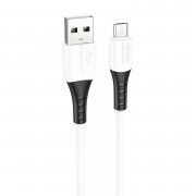 Кабель Hoco X82 (USB - micro USB) (белый) — 1