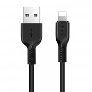 Кабель Hoco X13 (USB - lightning) 100см (черный)