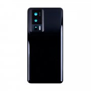 Задняя крышка для Xiaomi Poco F5 Pro (черный) - Премиум — 2