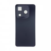 Задняя крышка для Tecno Spark 20 (черная) премиум — 2