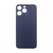 Задняя крышка для Apple iPhone 14 Pro Max (темно-фиолетовая) премиум — 2