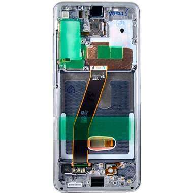 Дисплейный модуль с тачскрином для Samsung Galaxy S20 (G980F) (серый) &mdash; 2