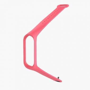 Ремешок для Xiaomi Mi Band 4 силиконовый (розовый) — 4