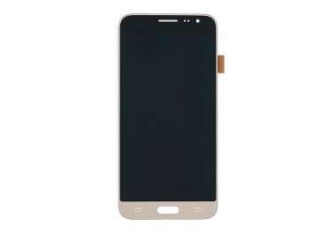 Дисплей с тачскрином для Samsung Galaxy J3 (2016) J320F (золото) (AA) OLED — 1