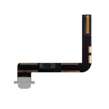 Шлейф для Apple iPad 10.2 2019 на разъем зарядки (белый) — 1