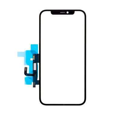 Стекло в сборе с тачскрином и OCA пленкой для Apple iPhone 12 (черное) &mdash; 1