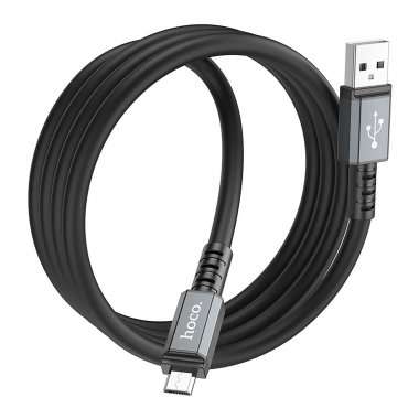 Кабель Hoco X85 (USB - micro-USB) черный — 4