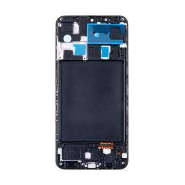 Дисплейный модуль с тачскрином для Samsung Galaxy A20 (A205F) (черный) (OLED)