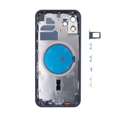 Корпус для Apple iPhone 12 (черный) премиум — 1