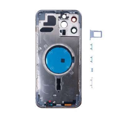 Корпус для Apple iPhone 13 Pro Max (голубой) премиум — 1