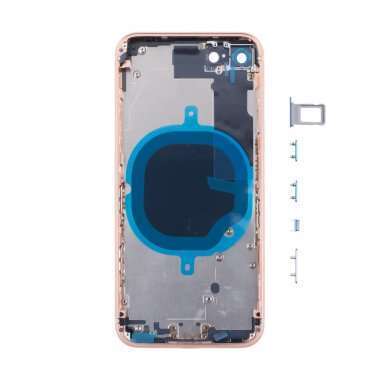 Корпус для Apple iPhone 8 (золотистый) премиум — 1