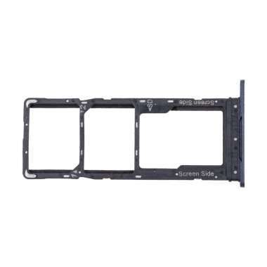 Контейнер SIM для Tecno POP 7 (черный) &mdash; 1