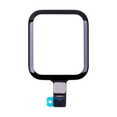 Стекло с тачскрином для Apple Watch SE 2022 40 mm в сборе с OCA пленкой (черное) — 2