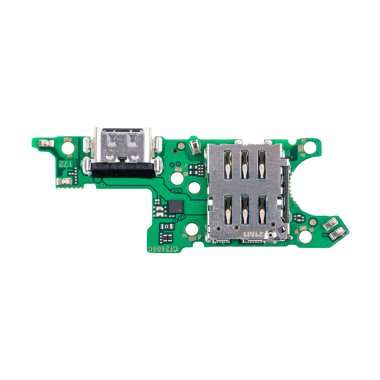Шлейф для Huawei Honor X9b плата на разъем зарядки/разъем SIM/микрофон — 1