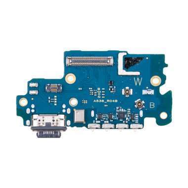 Шлейф для Samsung Galaxy A53 5G (A536B) плата на разъем зарядки/разъем SIM/микрофон премиум — 2