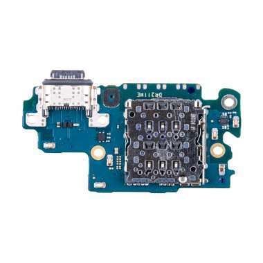 Шлейф для Samsung Galaxy A53 5G (A536B) плата на разъем зарядки/разъем SIM/микрофон премиум — 1