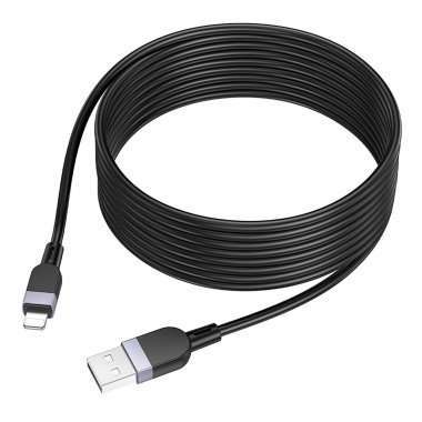 Кабель Hoco X109 (USB - lightning) 300см (черный) — 2