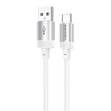 Кабель Borofone BX108 (USB - Type C) 100см (белый) — 1