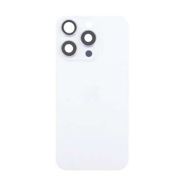 Задняя крышка для Apple iPhone 16 Pro (белая) премиум — 2