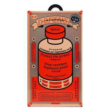 Защитное стекло Remax 2D для Apple iPhone XR (черное) &mdash; 1