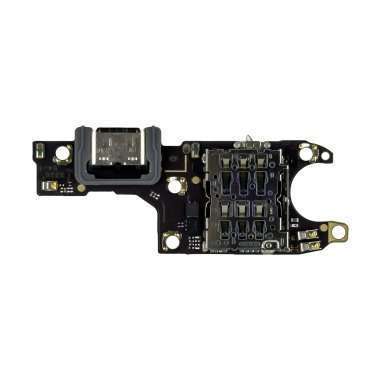 Шлейф для Huawei Honor 90 плата на системный разъем/разъем SIM/микрофон - Премиум