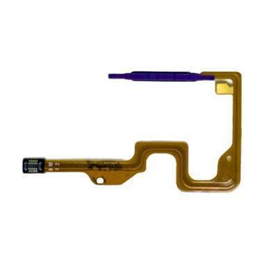 Шлейф для Huawei Honor X7a сканер на отпечатка пальцев (черный) — 1