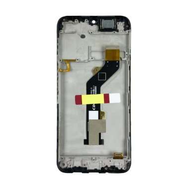 Дисплейный модуль с тачскрином для Tecno Spark 7 (черный) &mdash; 1