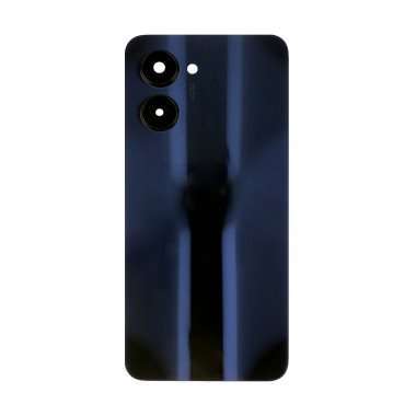 Задняя крышка для Realme C33 (черная) премиум — 2