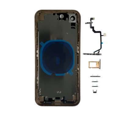 Корпус для Apple iPhone XR в стиле iPhone 16 Pro (бежевый) &mdash; 1