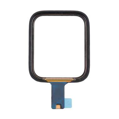 Стекло для Apple Watch 6 40 mm с тачскрином и OCA пленкой (черное) — 1