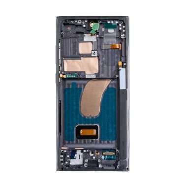 Дисплейный модуль с тачскрином для Samsung Galaxy S23 Ultra (S918B) (черный) (OLED) 120Гц — 1