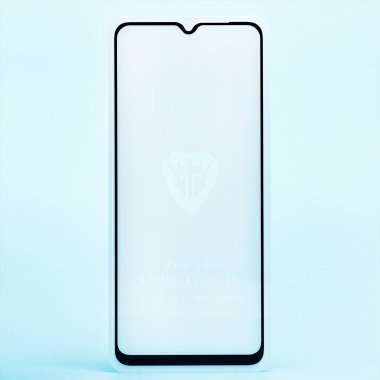 Защитное стекло для Xiaomi Redmi 12C (полное покрытие) (черное) — 1